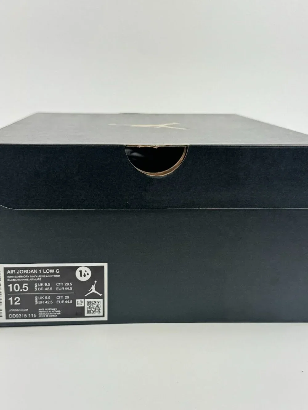 Air Jordan 1 Low Golf 'White Armory Navy' DD9315-115 size 10.5